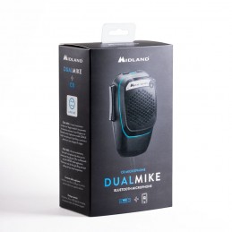 Microfon inteligent Midland Dual Mike Bluetooth 6 pini compatibil APP CB Talk