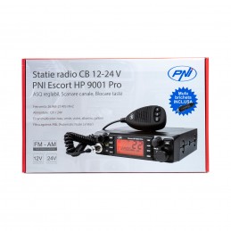 Statie radio CB PNI Escort HP 9001 PRO ASQ reglabil 12V/24V