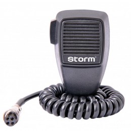Microfon statie radio, condensator, Storm, 4 pini