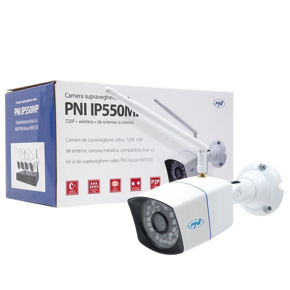 wave a little noodles Camera supraveghere video PNI IP550MP 720p wireless cu IP