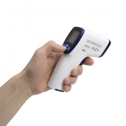 Termometru digital non-contact SilverCloud UF41 infrarosu, pentru corp si suprafete, atentionare vocala