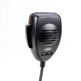 Microfon PNI CDS06 tip condenser cu 6 pini pentru statie radio CB, compatibil cu statii CB President, Midland, Albrecht