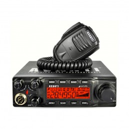 Statie radio CB Avanti Guarda versiune export 4-50W moduri AM/FM/SSB, Autosquelch, 8 roger bip-uri, ecou