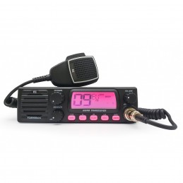 Statie radio CB TTi TCB-900 EVO, DSS, SQ, Dual Watch, Mic Gain, 12V-24V, conector dongle Bluetooth