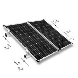 Kit de montaj pe acoperis tabla PNI pentru 2 panouri fotovoltaice