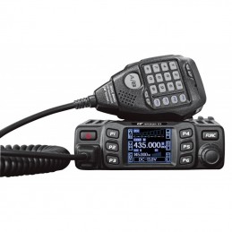 Statie radio taxi VHF/UHF CRT MICRON UV dual band 144-146Mhz - 430-440Mhz, 13.8 Vdc, DTMF, Dual Watch, T.O.T, Scan, Talk Around