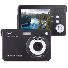 Camera foto digitala PNI Explorer M1, 18MP, 720P HD, display LCD 2.7 inch, 8X zoom digital, detectie fata