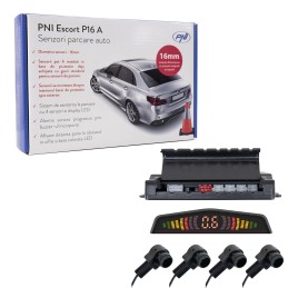 Senzori parcare auto PNI Escort P16 A cu 4 receptori 16mm tip OEM
